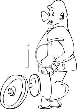Weightlifting Clipart