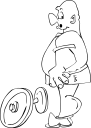 Weightlifting Clipart