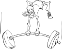 Weightlifting Clipart