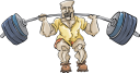 Weightlifting Clipart