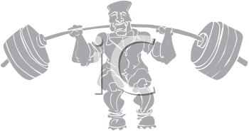 Weightlifting Clipart
