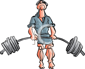 Weightlifting Clipart
