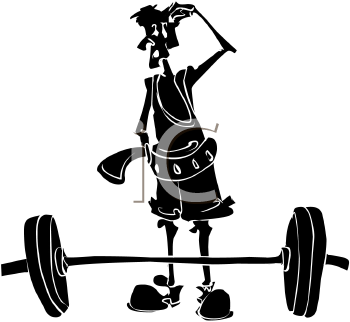 Weightlifting Clipart