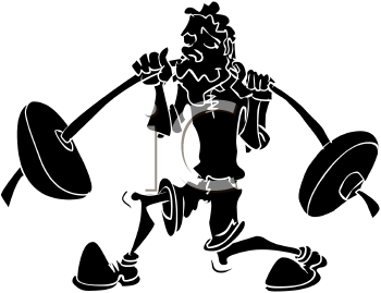 Weightlifting Clipart