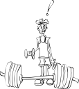 Weightlifting Clipart