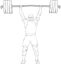 Weightlifting Clipart