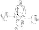 Weightlifting Clipart