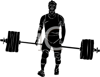 Weightlifting Clipart