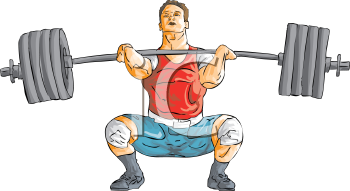 Weightlifting Clipart