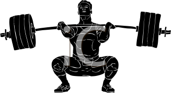 Weightlifting Clipart