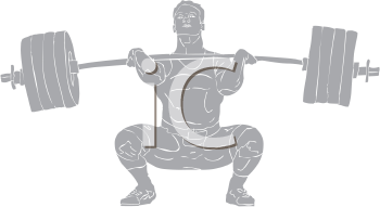 Weightlifting Clipart