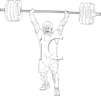 Weightlifting Clipart