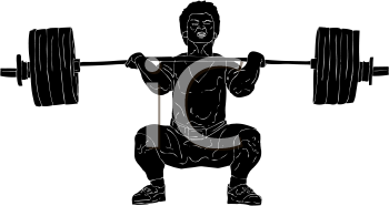 Weightlifting Clipart