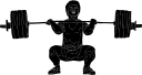 Weightlifting Clipart