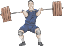 Weightlifting Clipart