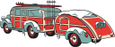 Skiing Clipart