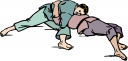 Wrestling Clipart