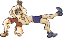 Wrestling Clipart