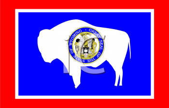 Wyoming Flag Clipart