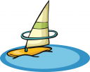 Windsurfing Clipart