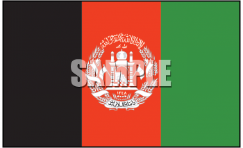 Afghanistan Flag Clipart