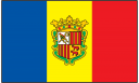 Andorra Flag Clipart