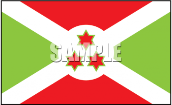 Burundi Flag Clipart