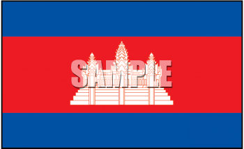 Cambodia Flag Clipart