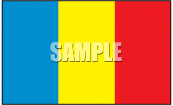 Chad Flag Clipart