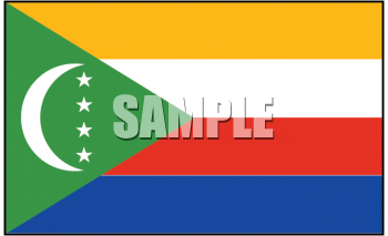 Comoros Flag Clipart