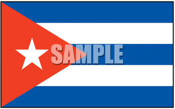 Cuba Flag Clipart