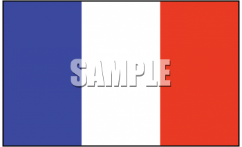 France Flag Clipart