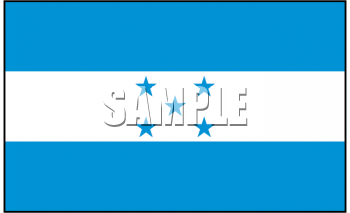 Honduras Flag Clipart