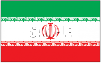 Iran Flag Clipart