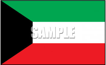Kuwait Flag Clipart