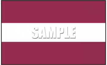 Latvia Flag Clipart