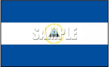 Nicaragua Flag Clipart