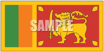Sri Lanka Flag Clipart