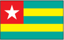 Togo Flag Clipart