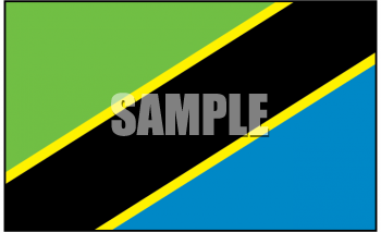 Tanzania Flag Clipart
