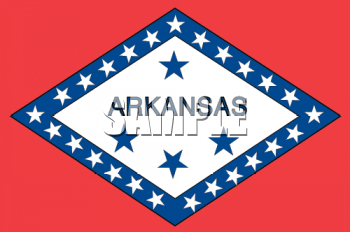 Arkansas Flag Clipart