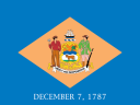 Delaware Flag Clipart
