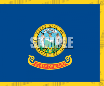 Idaho Flag Clipart