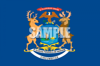 Michigan Flag Clipart
