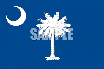 South Carolina Flag Clipart