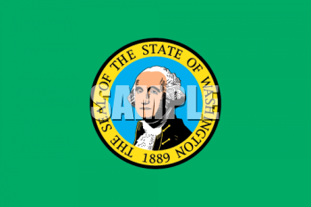 Washington Flag Clipart