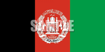 Afghanistan Flag Clipart