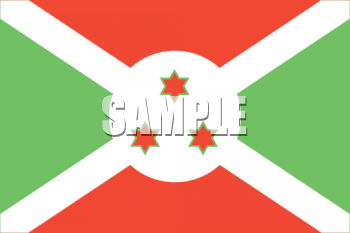 Burundi Flag Clipart