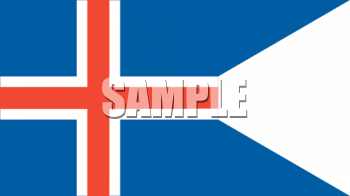 Iceland Flag Clipart