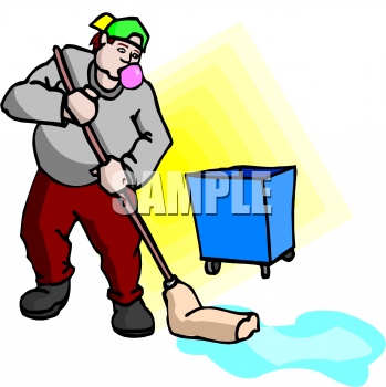 Janitor Clipart